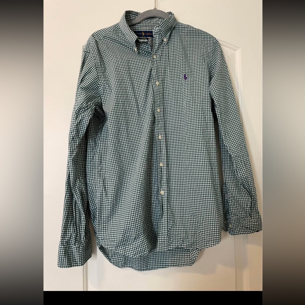 Polo by Ralph Lauren Green Casual Button Down Shirt